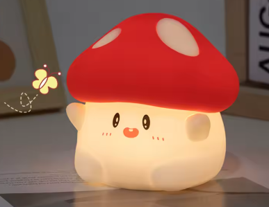 Lulumori® — la veilleuse champignon en silicone