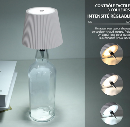 Lululight® — la lampe décorative abat-jour pour bouteille & vase