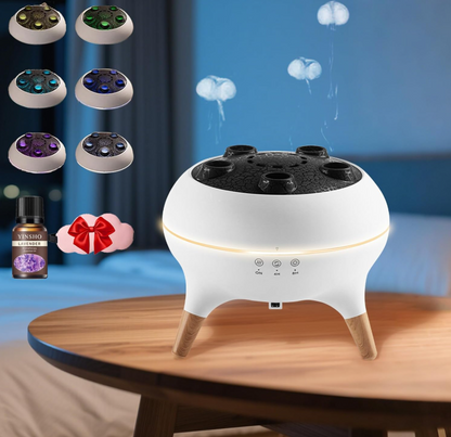 Lulufuser® — Diffuseur d’ambiance “méduses” & halo lumineux