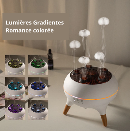 Lulufuser® — Diffuseur d’ambiance “méduses” & halo lumineux