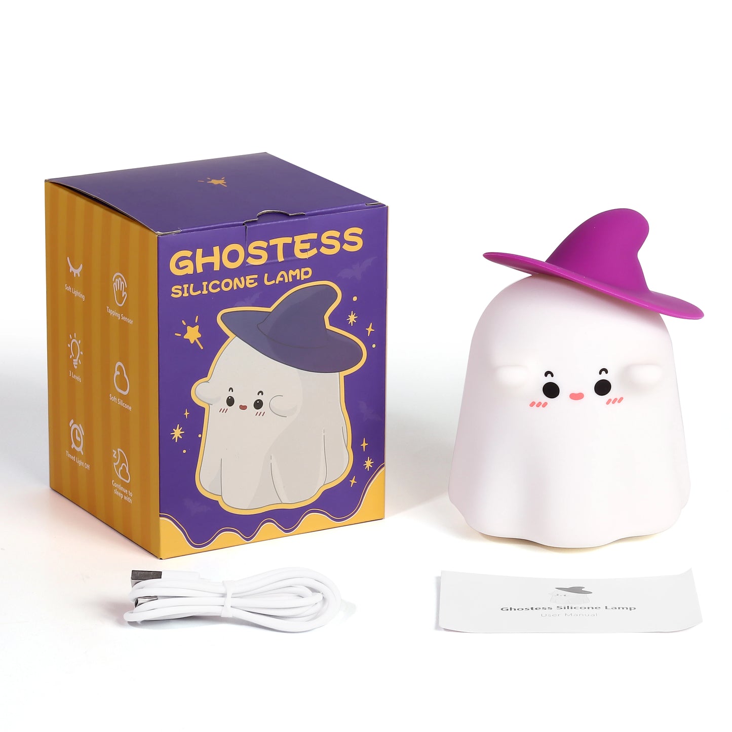 Lulughost® — la veilleuse fantôme en silicone