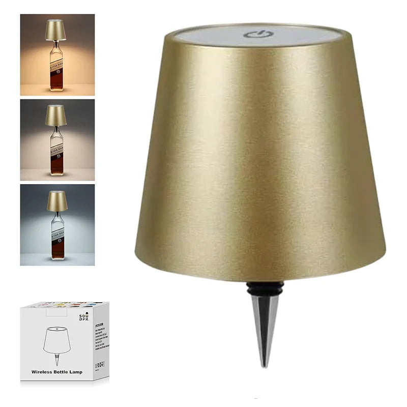 Lululight® — la lampe décorative abat-jour pour bouteille & vase